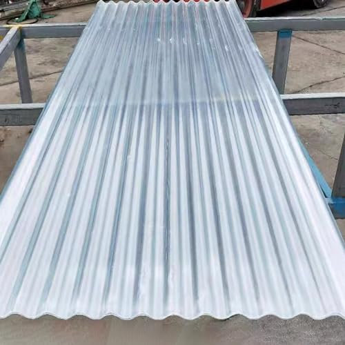 SHENJIA Wellbitumen-Dach, langlebige Dachpappe, 1,5 mm dicke Tageslichtplatten und Regenmarkisen Baustoffe für Gewächshäuser Garage, einfach zu schneiden