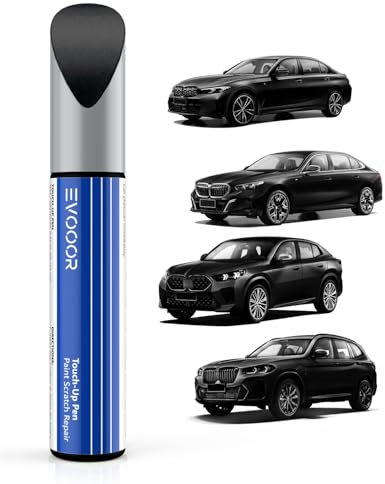 (475) Nero Zaffiro metallizzato ritocco vernice auto per BMW, riparazione graffi per auto, soluzione facile e veloce per la riparazione