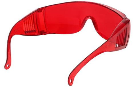 HOMSFOU Schutzbrille Antibeschlag Sicherheitsbrille Spritzschutzbrille Aus Robustem Kunststoff Für Baustelle Staub Außenbereich Alltag