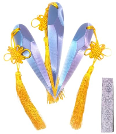 Kpops Hunter Game Dart kostymtillbehör set med 3/6 3D-tryckt laserglans rekvisita cosplay fest kostym dekorationer minne samlarleksaker (3 st)