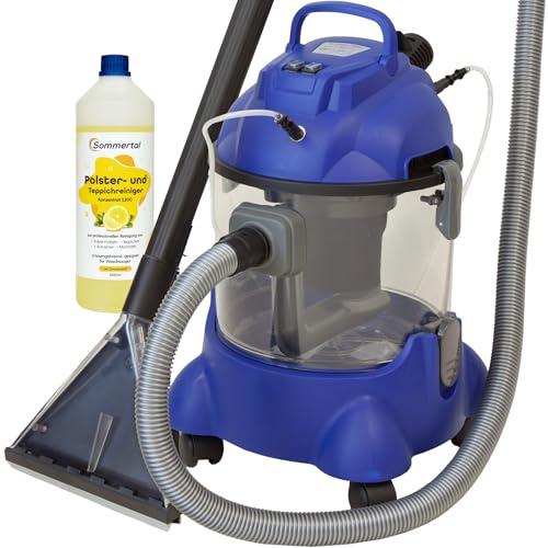 ALBATROS Hydro 7500 Waschsauger + 1L Reiniger – XXL Polsterreiniger Teppichreiniger Nasssauger – 1200 Watt, 20l Volumen, 22 kPa Saugleistung - Note: Sehr Gut