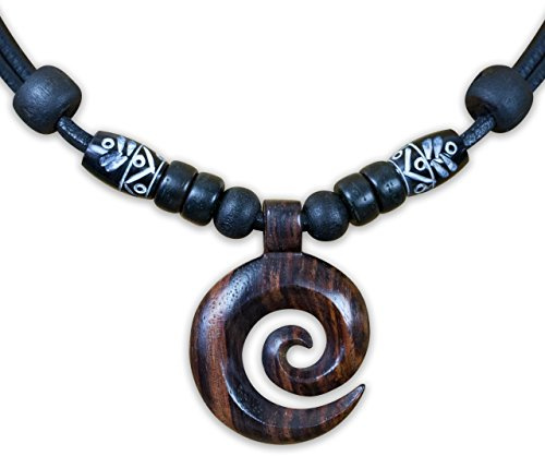 HANA LIMA Surferkette handgefertigt Halskette Freundschaftskette Halsband Koru Beachkette Herrenkette Damenkette