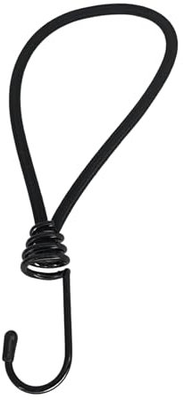 TronicXL Kurzes 20cm Spannband Gummiseile mit Haken Schlaufe kurz Spanngummi Gepäckspanner Spanngurt Expander Aufhängung Gummispanner Zelt Planen Netz Camping (20cm, 1, stück)