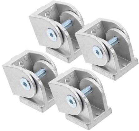 iplusmile 4 Stück Drehgelenke Aus Zinklegierung Flexibel Für Aluminiumprofile 3030 Stranggepresste Aluminium Befestigungsteile Montage Aluminium Strangpressprofile