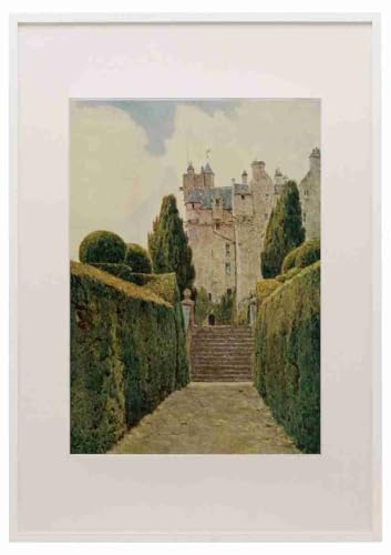 Elgood George S 1851 1943 Some English Gardens 1904 Crathes The Yew Walk A3 A4