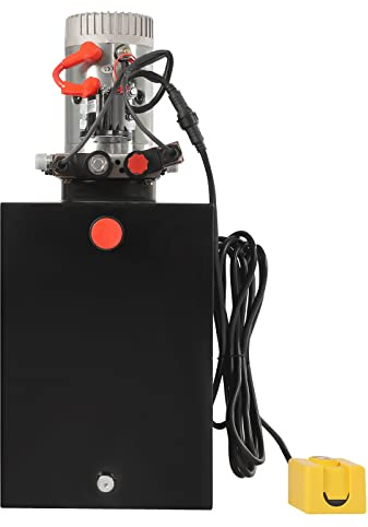 OUKANING Gruppo idraulico 12 V 19 L, pompa idraulica, 16 MPa, 3000 W, pompa idraulica, ad azione semplice, per ascensori, carrelli elevatori
