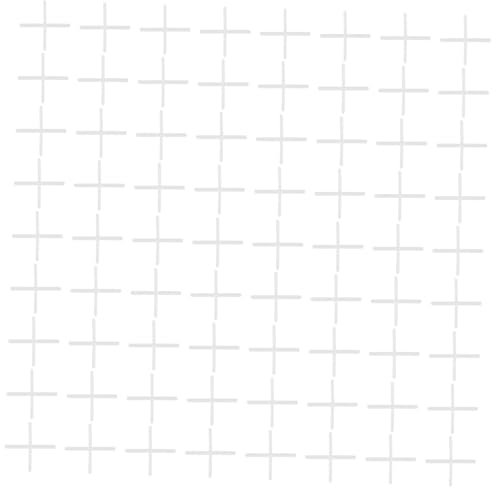 LIFKOME 500pezzi Distanziatori Per Piastrelle Forma Croce Distanziatori Per Pavimenti Convenienti Livellatori Per Piastrelle in Ceramica Clip Livellamento Per