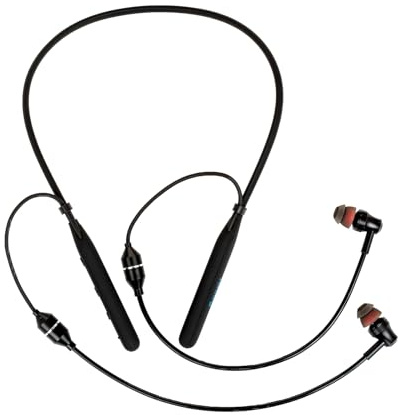 Sanxir Air Tube Bluetooth-Kopfhörer, Anti-Strahlungs-Luftschlauch-Headset mit niedrigem EMF-Chip für längere Nutzung, Zero Worry Air Conduction Earbuds (Schwarz)
