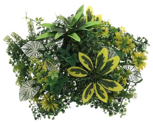 SOIMISS 2pcs Faux Boxwood Hedge Panels Sunlight Resistant Greenery Backdrop for Wedding Decor Garden Commercial Spaces DIY Cuttable Grass Wall Mat for Privacy Screen and Wall Decoration
