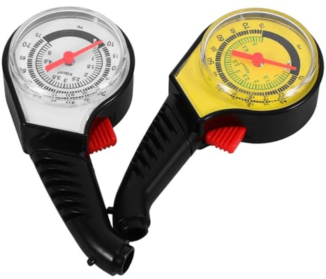 Ciieeo 4Pcs High Precision Car Tire Pressure Gauge Tire Pressure Checker with Display Read Monitoring Tool for Safe Driving and Wide Vehicle Compatibility
