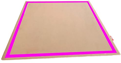 Mini Tapiz de Gimnasia Rítmica para Niñas – Antideslizante, Suave, Ligero y Resistente – Colchoneta de Entrenamiento en Varias Medidas para Casa, Escuela o Club (Rosa, 2x2)