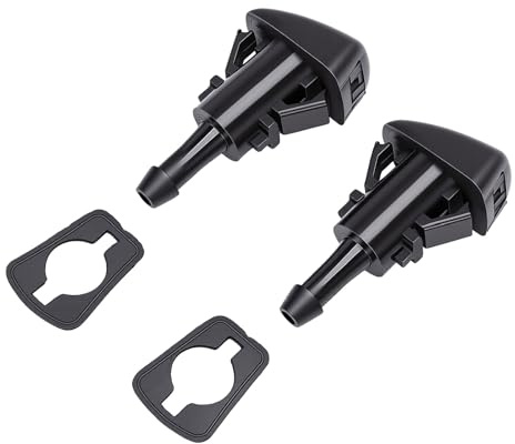 Topiky Windshield Washer Nozzle Kit, 5160308AA Wiper Jet Washer Nozzle, Replacement for 1500 2500 3500 Pickup, PT Cruiser, Town Country, Avenger