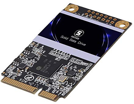 Dogfish Shark MSATA SSD 1 to Interne d'un Disque à l'état Solide De Bureau Portable De Haute Performance De Lecteur De Disque Dur Comprend (1To, MSATA)