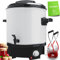 KESSER® Dispensador de Bebidas Calientes de 27 litros, 1800W, dispensador para Vino Caliente, dispensador para conservas