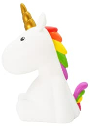 [D]hink DHINK LED Nachtlicht Kinder Einhorn Mehrfarbig Nachtlampe für Babyzimmer Kinderzimmer mit Timer und Farbwechsel DHINK338-05