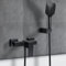 SHANFO Grifo para Ducha Negro,Set de Grifo,Baño Ducha Mezclador,Grifos Ducha Montado en La Pared,5Y3OK