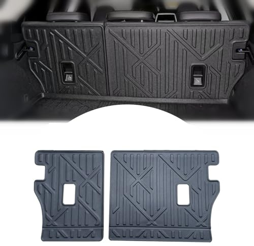 YEBOOCA Subaru Outback Accessories Rear Seat Back Cover Backrest Protector for Subaru Outback 2021-2025 with Hook&Loop All Weather Split Dog Liner Pet Mat Cargo Trunk Liner 2 PCS