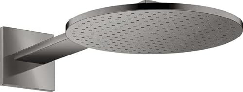hansgrohe AXOR ShowerSolutions Kopfbrause 300 1jet,Wandanschluss, Brausearm 450 mm, 35300330, Farbe: Polished Black Chrome
