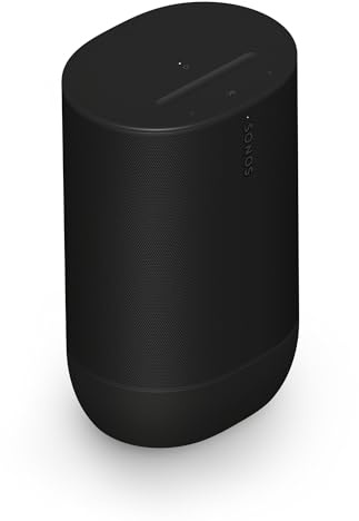 Sonos Move 2 - Black - Wireless Portable Bluetooth Speaker