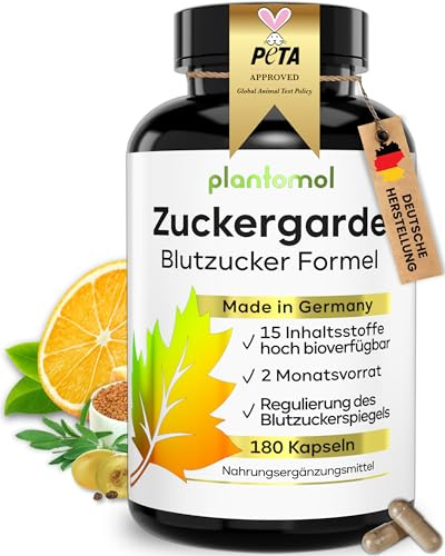 ZUCKERGARDE - 15-fach Blutzucker-Komplex Kapseln - plantomol®