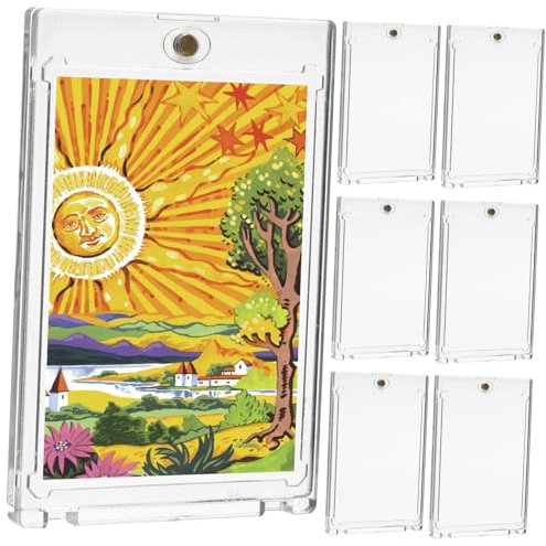 BESTonZON Magnete 30St Magnetkartenhalter trading cards card sleeves schützender Kartenhalter hüllen Kartenspielen gehäuse Festplattenschutz Karteninhaber-Sammelkarte starker Magnet Mann