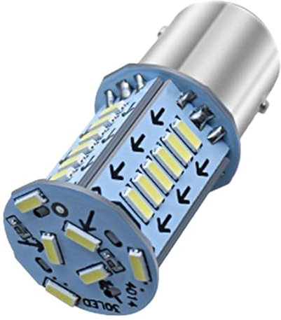 LED-Bremslichtbirne, Rücklichtbirne | 1157 LED Rücklicht Bremslicht – Ersatz für Bremslicht und Bremslicht, wasserdicht, für Parkplatz