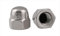 2pcs 304 Stainless Steel Acorn Nut Fine Tooth Cap Nut Round Ball Head Nut(M16 X 1.5)