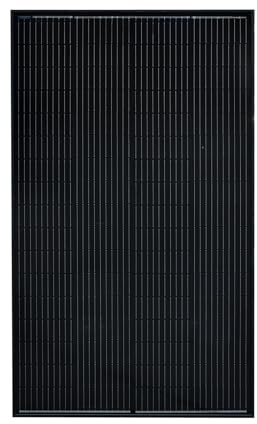 enjoy solar® Módulo Solar Monocristalino PERC Bifacial 210W 36V, celdas de 182 mm – ideal para autocaravana, placa de balcón, caseta de jardín, embarcación (para sistema fotovoltaico de 24V)