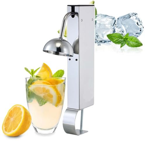 HCAUYNN Macchina per Il Gelo in Vetro Co2, Macchina per Bicchieri A Gelo Rapido, Staffa di Fissaggio Regolabile, Bicchiere per Ghiaccio Rapido E Facile Accesso, per Cocktail, Birra, Bevande, Vino