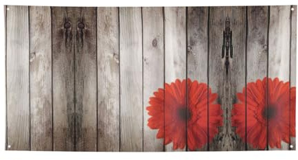 Flower Red Dahlia Background Banner Holiday Banners,Decorate Banner Decoration For Graduation Wedding Event