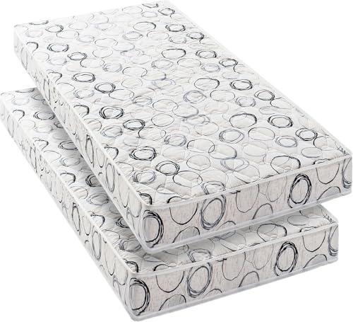 BLUE MOON Lot de 2 Matelas Sympa 90x200 | 2 Couchages | 14 cm