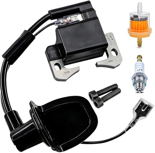 BOLOJAU 50 cc Bobina de encendido para motores de 2 tiempos de 33 cc 43 cc | Bobina de encendido para 33 cc 43 cc 47 cc 49 cc 50 cc con motor de 2 tiempos motocicletas minimotos motos de cross