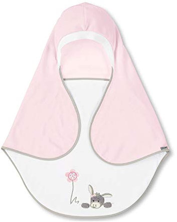 Sterntaler Einschlagdecke Emmi Girl, Alter: Für Babys ab der Geburt, 68 x 80 cm, Rosa/Weiß
