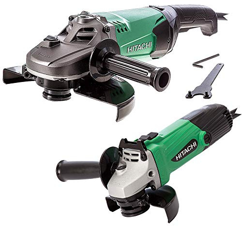 HiKOKI 115/230mm 4.5/9 Angle Grinder Twin Pack G12STX + G23ST 240V