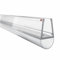 KRAUS® Duschtürdichtung [2m] für 6-8mm Glas - Duschdichtung für waagerechte & senkrechte Montage z.B. Türfalz, Bodenschwelle - Transparente Duschdichtungen für Duschtüren