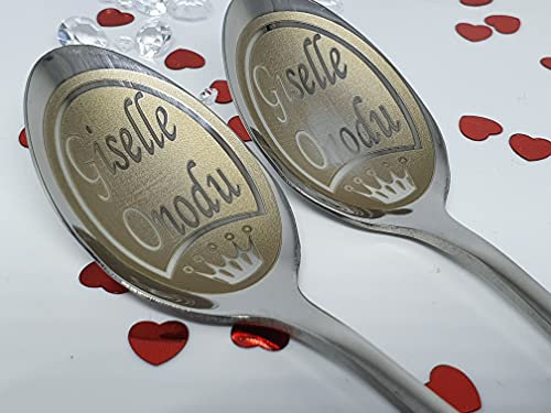 Customized Spoon with Your Name, Personalised Spoons for Gifts, Custom Engraved Spoon, Custom Spoon with Name, Engraved Spoon for Coffee or Tea, Personalized Spoon