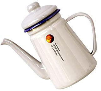 Vintage Jar Retro Pour-Over Esmalte Decorativo Fabricante Hogar Restaurante Leche Servir Hervidor Contenedor Comida Salsa Uso Tetera Estilo grande Mango Botella Agua Espuma Hogar Jarra ( Color : Assor