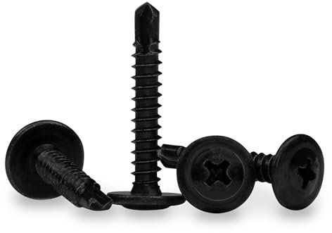 20x Selbstschneidende Schrauben mit Flansch – rostfrei, verzinkt – selbstbohrende Schrauben, Schneidschrauben, Blechschraube, Bohrschrauben, Karosserieschrauben, Holzschrauben (4,2x16 mm, 20)