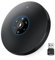 eMeet Enceinte de conférence Bluetooth - Système Mains Libres USB M2 Max avec 4 Microphones AI, pour appels Full Duplex de 10 à 15 Personnes, Microphone de conférence avec AUX, dongle, Plug & Play