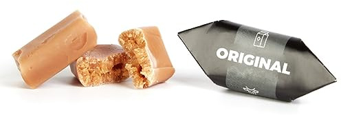 Caramelle Fudge Tradizionali - Latte Originale - Toffee Fresche - Dolci Mr Fudgesto - Scatola di Caramelle da 900g
