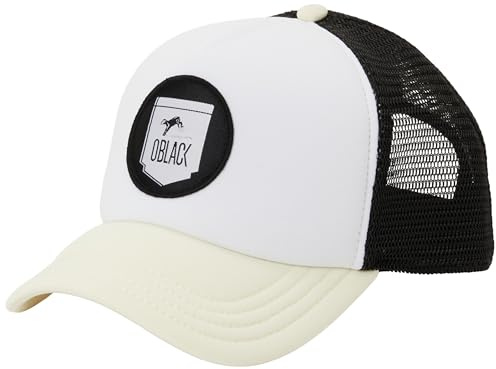 Oblack Cappellino Uomo con Visiera Classic - Cappello Uomo (Cream)