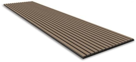 JANGAL Wandpaneel Solid 10000 MDF Furnier (2400x600x22mm) (Walnut)