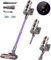 CHEBIO 550W/45000Pa Aspirateur Balai sans Fil, 70 Mins Aspirateur sans Fil Puissant avec LED Écran Tactile et Brosse Anti-Emmêlement, 1,5L Aspirateur Balai pour Les Poils d'animaux/Tapis/Sols Durs