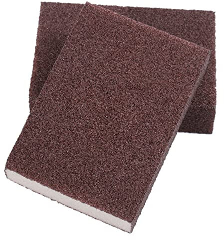 Beaupretty 2pezzi Spugne Detergenti Con Allumina Corindone Per Decalcificazione Spugna Pulizia Cucina e Resistente Pad Lavaggio Stoviglie Senza Graffi Per Casa e Ristorante