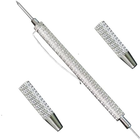 Amazleer Aiguille de buse de pulvérisation 2 en 1 en alliage d'aluminium durable avec nettoyeur de jet (aiguille de buse de pulvérisation pour pare-brise)