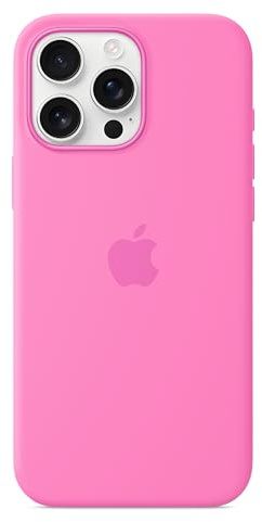 Apple Coque en Silicone avec MagSafe pour iPhone 16 Pro Max - Pivoine ​​​​​​​