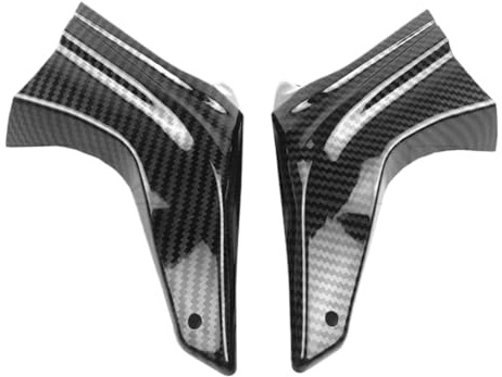EGUIAS Condotti Aria Raffreddamento Pinza Condotti di Raffreddamento dell'Aria per Pinza Freno Moto Adatti per BMW F800GS F850GS S1000RR S1000XR S1000R HP4 F800R(Carbon Fiber)