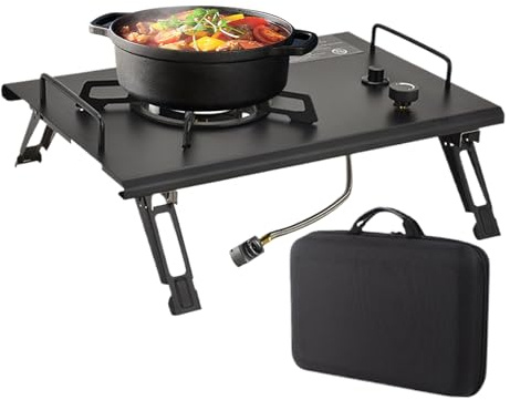 Réchaud de camping, équipement de camping pliable pour extérieur, accessoires de randonnée, équipement de cuisine pour pique-nique, camping-car, barbecue, voyage en voiture