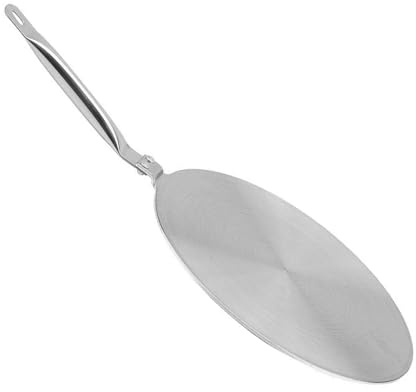 Induction Converter Plate - Universal Heat Diffuser, 20 cm Stainless Steel Adapter, Energy Efficient Disk, Heavy Duty Construction | Cooking Converter Plate for Professionals Women Men Small Spaces