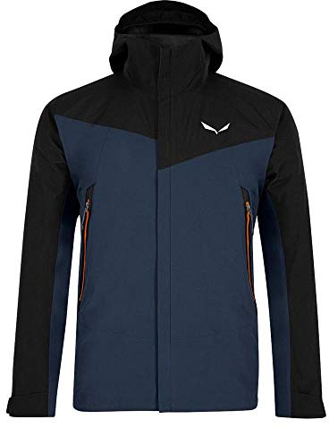 Salewa MOIAZZA GTX-PAC M JKT, Giacca Gore-Tex Hardshell, Uomo, 46/S, Blu (Navy Blazer/0910)